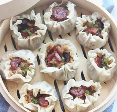 憶美食| 最有內(nèi)涵的燒賣，香菇臘腸燒賣